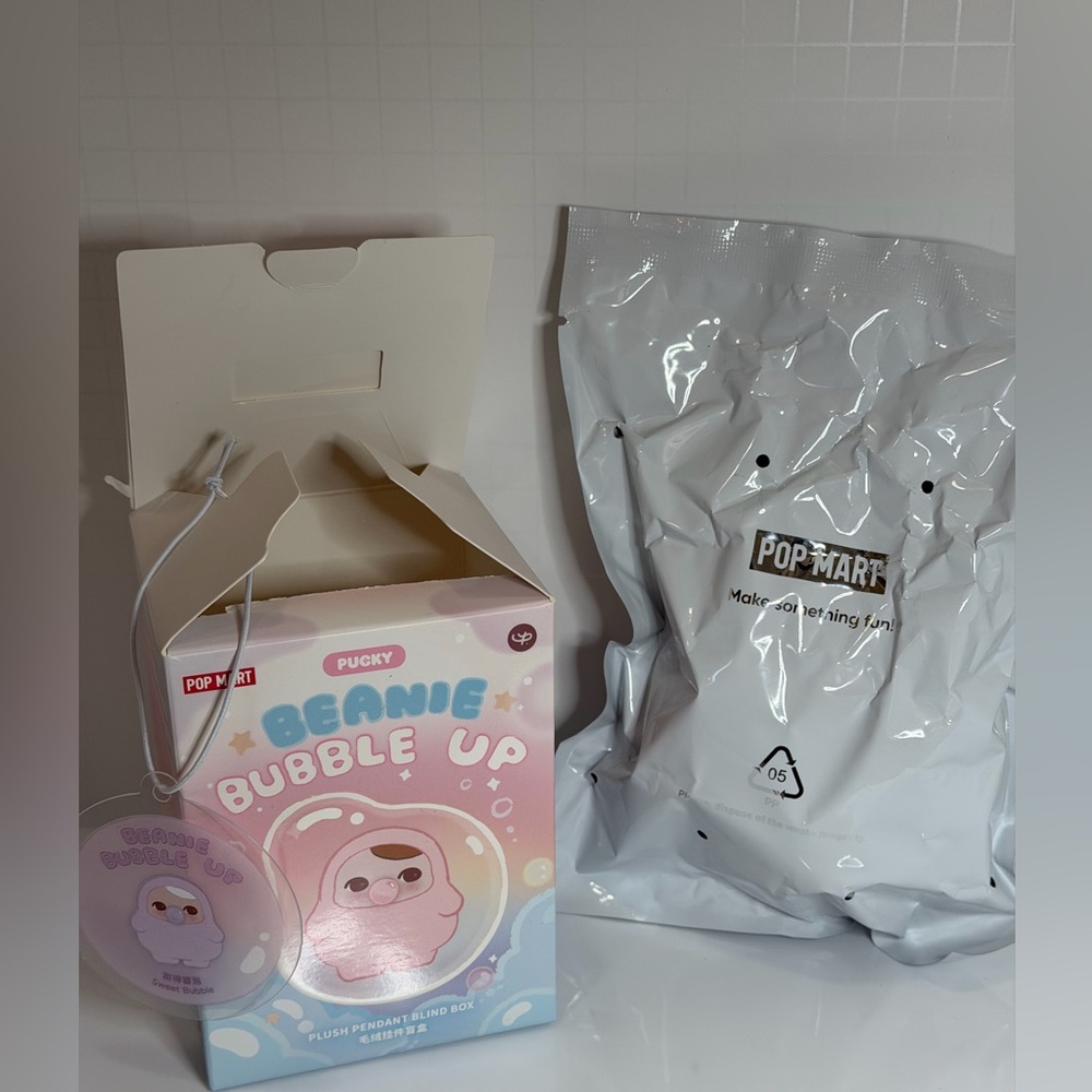 Pop Mart - Pucky - Bubble Up Plush Pendant - Sweet Bubble